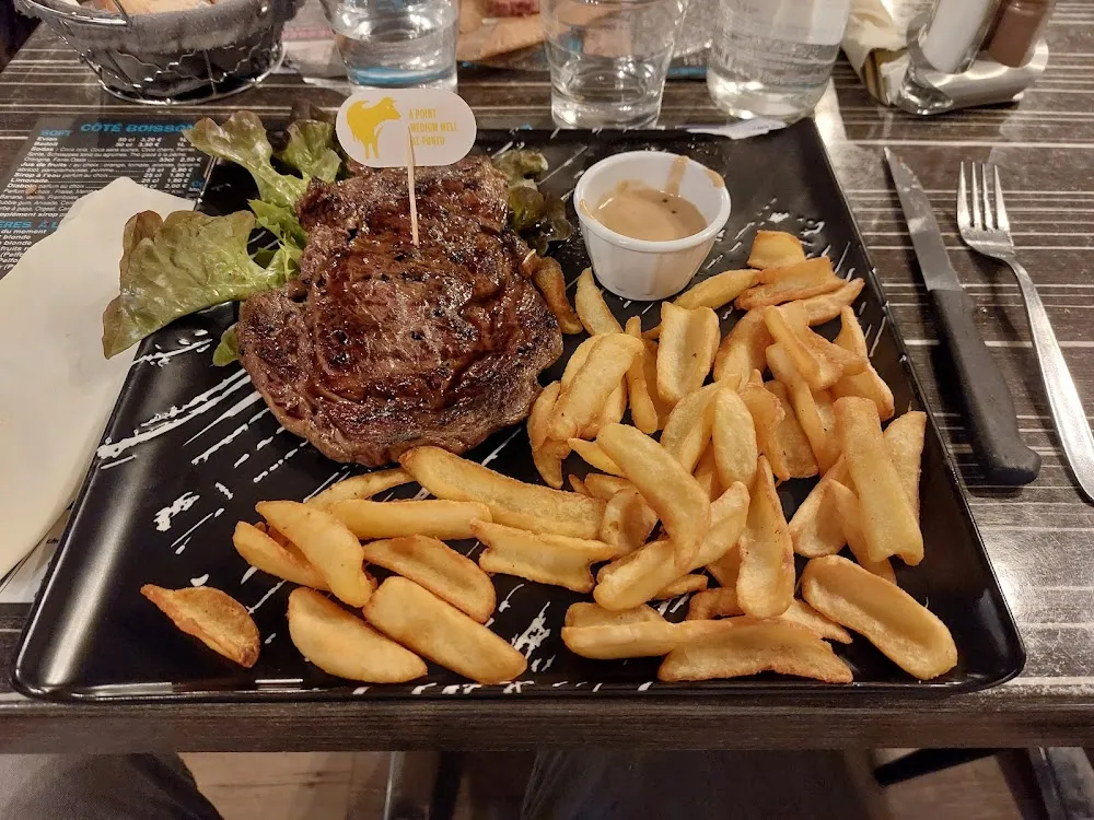 Entrecôte Grillée Frites